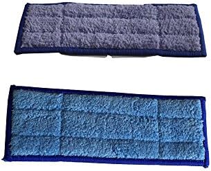 Firstshop Washable Microfiber Wet &amp; Dry Mopping Pads Replacement For iRobot Braava Jet 240 Cleaner (pack of 2 (1 wet+1 dry))
