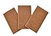 Full Circle Neat Nut Walnut Shell Scouring Pads, Non-Scratch, Set of 3, 5 oz, Brown