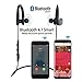 dodocool Wireless Stereo Sports In-Ear Headphone IPX5 Splash-proof with In-line Remote Mic CVC 6.0, up to 17 Hours Working Time for iPhone/ iPad/ Samsung S8 and Other phones Tablets