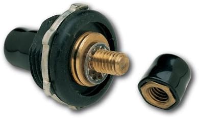 Firewall Stud Insulator Black Cap