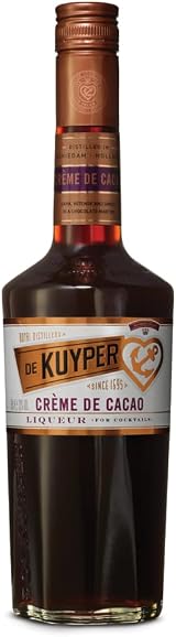 De Kuyper Creme De Cacao Brown Liqueur 50cl