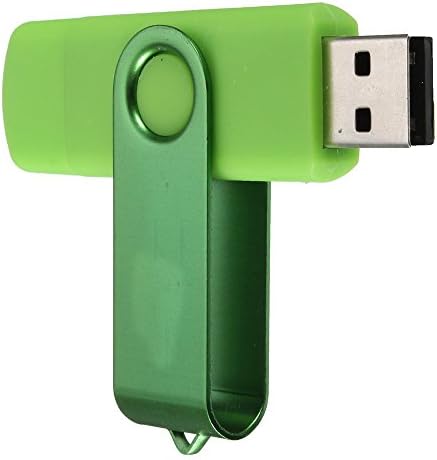 Uactor 1pcs 8GB Rotatable Micro OTG USB 2.0 Flash Drive Swivel 8G for Cell Phones &amp; Tablet PCs Green