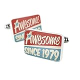 Cufflinks Awesome since 1979, Birthday/Year