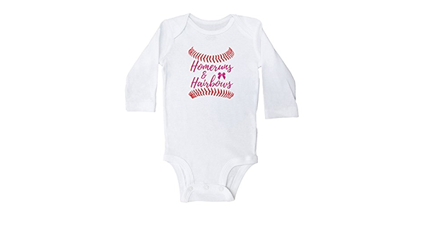 baby girl baseball onesie