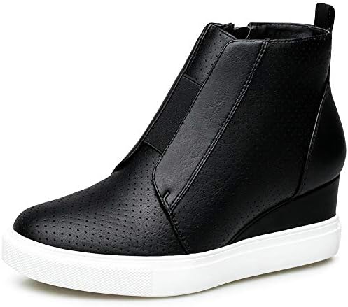 high top wedge tennis shoes