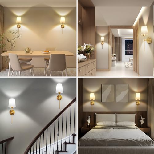 Tobeape Battery Operated Wall Night Light Set of 2, Wireless Cordless Sconce with Remote, 2500 mAh Rechargeable LED Wall Lamp Lighting Fixture with 15 Color for Bedroom Living Room Hallway Stair Decor