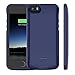 UNKLOU Battery Case for iPhone 13 Pro, Newest 7000mAh Rechargeable Portable Charging Case for iPhone 13 Pro (6.1 inch) Extended Battery Pack Protective Charger Case (Purple)