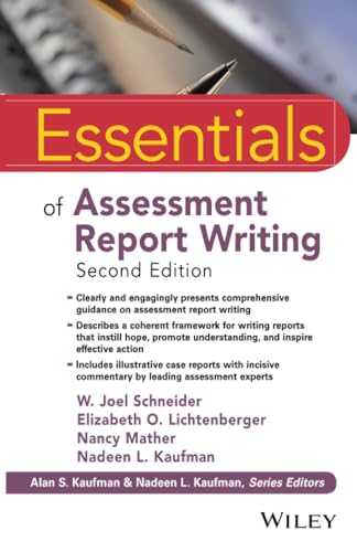 Essentials Of Assessment Report Writing