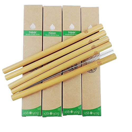 Bamboo reusable drinking straw