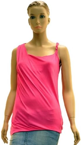 Miss Sixty Women's Rayon Short Sleeve Blouse