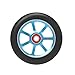 Revolution (Blue) 7 Spoke 110mm Aluminum Pro Scooter Replacement Wheels | SOLD BY PAIR | URBAN RIDERS USA