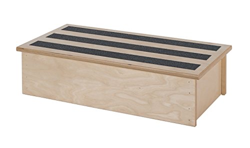 Childcraft Step Stool, Wooden, Non-Skid Strips, Stool for Children and Classrooms, 23 x 11-3/4 x 6 Inches