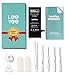 LeeVee 2300mAh High Capacity Replacement Battery Compatible with iPhone 7 / 7G, LeeVee 0 Cycle Li-Polymer Replacement Battery with Repair Tools Kits, Adhesive Strips & Instructions