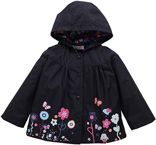 Felicy Infant Baby Girls Boys Autumn Winter Raincoat Coat Hooded Outerwear Children Clothing Jacket Kids Children Outwears Overcoats