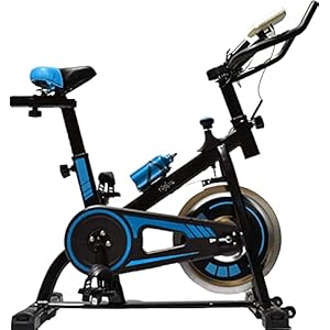 EVOLVE - Blue Spin Bike Exercise Bike 10kg Flywheel with BLUETOOTH and FITNESS SMARTPHONE APPLICATION Home Gym Bicycle…