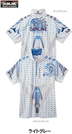 Amazon 印刷ミスによるアルトレット品特価 サンライン Sunline インセクトシールド Proドライシャツ 半袖 Suw 5565cw M サンライン Sunline ウェア