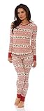 Velvet Kitten Cozy Holiday Thermal PJ Pajama Set 52864