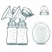 Breast Pump Electric Double Breastpumps Safe Milk Storage Bottle Dual Control Milk Suction and Breast Massager Breast Care For Breastfeeding