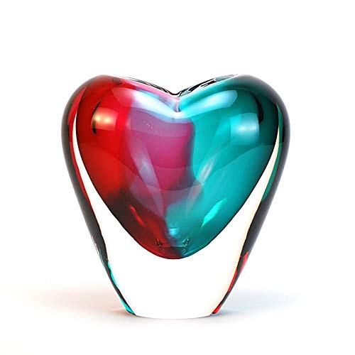 Crystal Heart Vase