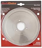 Chef'sChoice S610001 S610012 Multi-Purpose Non-Serrated Blade for Models 607, 607E, 609, 609E, 610, 6102, 615, 615A Food Slicer, 7-inch, Silver
