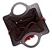 ScarletonRose Pink Wood Handle Handbag H120810 - Red