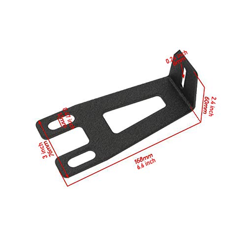 Ram Light Bar Mount - Alavente Front Bumper Hidden Brackets Kit For Dodge Ram 2500 3500 2003-2014 Apply To 20" Straight Light Bar (613072882094)