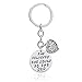 Family Friend Gift She Believed She Could So She Did Double Pendant Key Chain Ring for Women Girl (Style A)