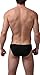 99extra Underwear, Men's Super Breathable Modal Low Rise Skinny Bikini - Black(L)