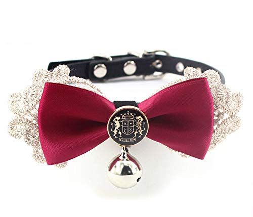 image for COCOPET Luxury Handmade Bling Rhinestone Japanese Kimono Bow Tie Colla