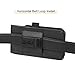 BECPLT for Galaxy Note 10 +Plus 5G Holster Black Mobile Phone Belt Pouch Holster Cover Belt Clip Case Pouch for S20+ Plus / S20 Ultra 5G/ Note 9 Note 8 (Fit w/Thin Case on)