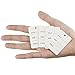 Metronic Price Tags, Perforrated Merchandise Marking Tags, One-Part Paper Tags, 1-1/4 x 1-7/8 - Inches Marking Tags, Pack of 1000 (White)