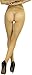 ToBeInStyle Women's Sexy Seamless Fishnet Full Footed Panty Hose Tights Hosiery - BEIGE - One Size Regular
