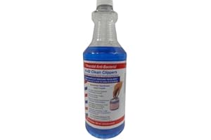 H-42 Clean Clippers 32 oz Refill, Clipper Blade and Scissor Cleaner. Oil based will not rust tools.