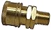 Ultimate Washer UW16-PWD3C8 Female Quick Coupler by Male Threads, 1/4-Inch, 4000 PSI Rated