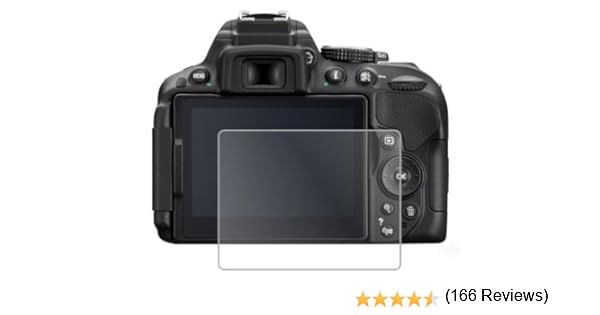 Membrane 3 x Protector de Pantalla compatibles con Nikon D5300: Amazon.es: Electrónica