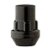DPAccessories LCB3L6CP-BK05LK4 Black Wheel Locks 12x1.5 Closed End Bulge Acorn 19mm & 13/16