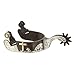 Kelly Silver Star Praying Cowboy Spurs