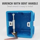 FzJs-J-in 86 Switch Socket Cassette Repair Kit Metal Wall Mount Box Fixer Tool view 4
