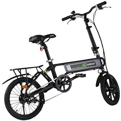 goplus folding electric bicycle