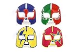 Glow in The Dark Wrestling Masks (Pack of 8)