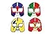 Glow in The Dark Wrestling Masks (Pack of 8)