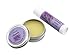 Jojoba Oil Lavender Travel Size Hand Salve and Lip Balm, all natural, cold pressed jojoba oil, mildly scented with Lavender, Salve (0.5 oz/15 gm) Lip balm (.15 oz/4.6 gm) 2 units