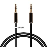 DIKOO 3.5mm Male to Male Stereo Audio Aux Cable for Car Stereos,MP3,iPhone,iPad,Samsung,HTC and Other Android Phones(Black)