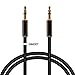 DIKOO 3.5mm Male to Male Stereo Audio Aux Cable for Car Stereos,MP3,iPhone,iPad,Samsung,HTC and Other Android Phones(Black)