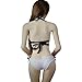 MonkeyJack 1/6 White Halter Tie Bra & Panties Bikini Set for 12'' Kumik CY CG Girls Phicen Female Action Figure