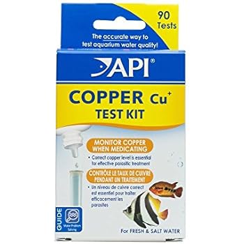API COPPER TEST KIT 90-Test Aquarium Water Test Kit