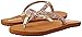 Reef Little Twisted Stars Sandal (Infant/Toddler/Little Kid/Big Kid), Tan/Pink Glitter, 2/3 M US Little Kid
