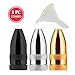 3 Pack Bundle | Posh Premium Metal Snuff Bullet (Anodized Aluminum) Travel Spice Storage with ConClarity Micro Funnel