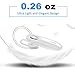 Bluetooth Headset with 8 Hours Playtime,Kendir V4.1 Hands-Free LightWeight Bluetooth Earpiece with Mic Noise Cancelling,Carrying Case,for Business Office Driving,Work for iPhone Android Cell Phones