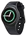 Samsung Gear S2 Wi-Fi Smartwatch - Fitness Tracker - Dark Gray (Renewed)